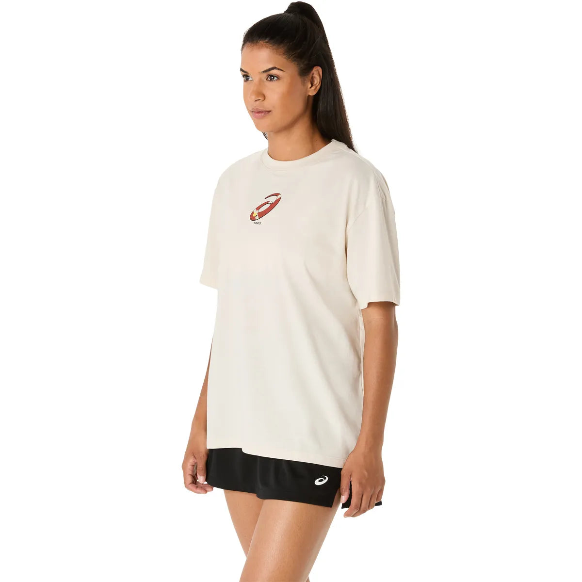 CAMISETA ASICS MUJER COURT GRAPHIC PARIS