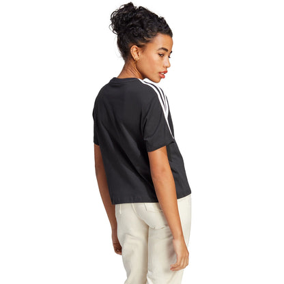 CAMISETA ADIDAS MUJER 3 BANDAS CROP TOP