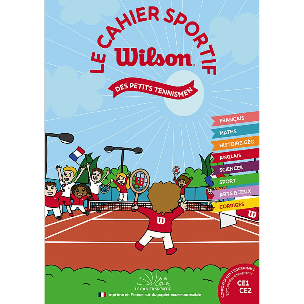 (FRANCÉS ÚNICAMENTE) EL CUADERNO DEPORTIVO WILSON CE1-CE2