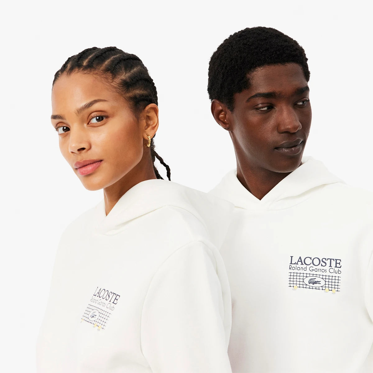SUDADERA LACOSTE ROLAND GARROS CLUB GRÁFICA