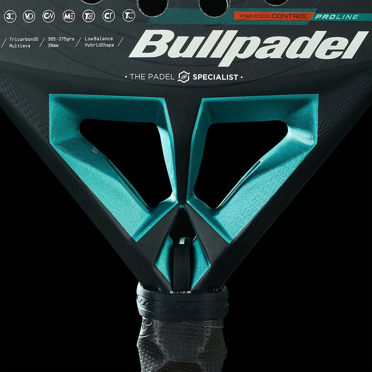 RAQUETA PADEL BULLPADEL HACK 04 HYBRID 2025