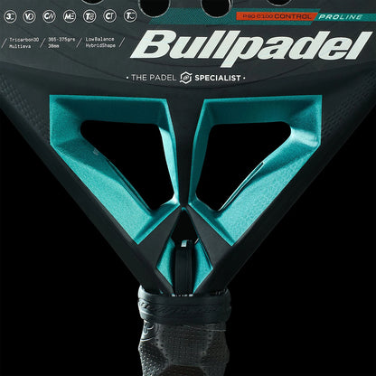 RAQUETA PADEL BULLPADEL HACK 04 HYBRID 2025