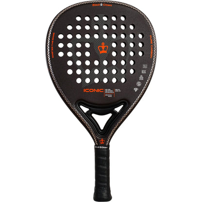 RAQUETA DE PÁDEL BLACK CROWN ICONIC