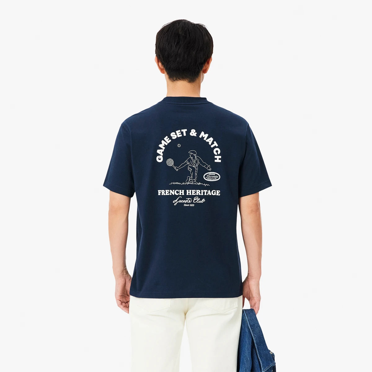 CAMISETA LACOSTE HERITAGE GRAPHIC