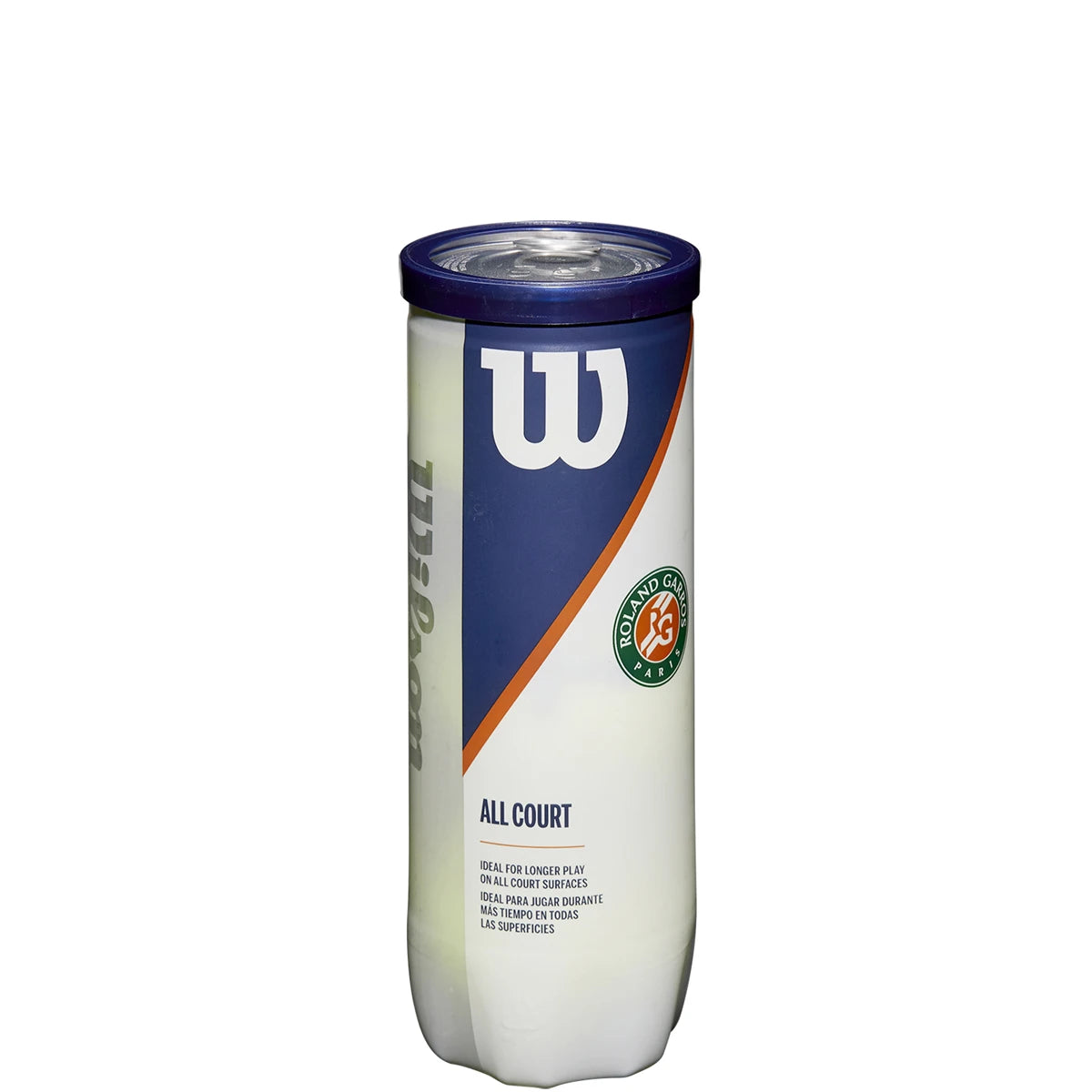 CAJA DE 24 TUBOS DE 3 PELOTAS WILSON ROLAND GARROS ALL COURT