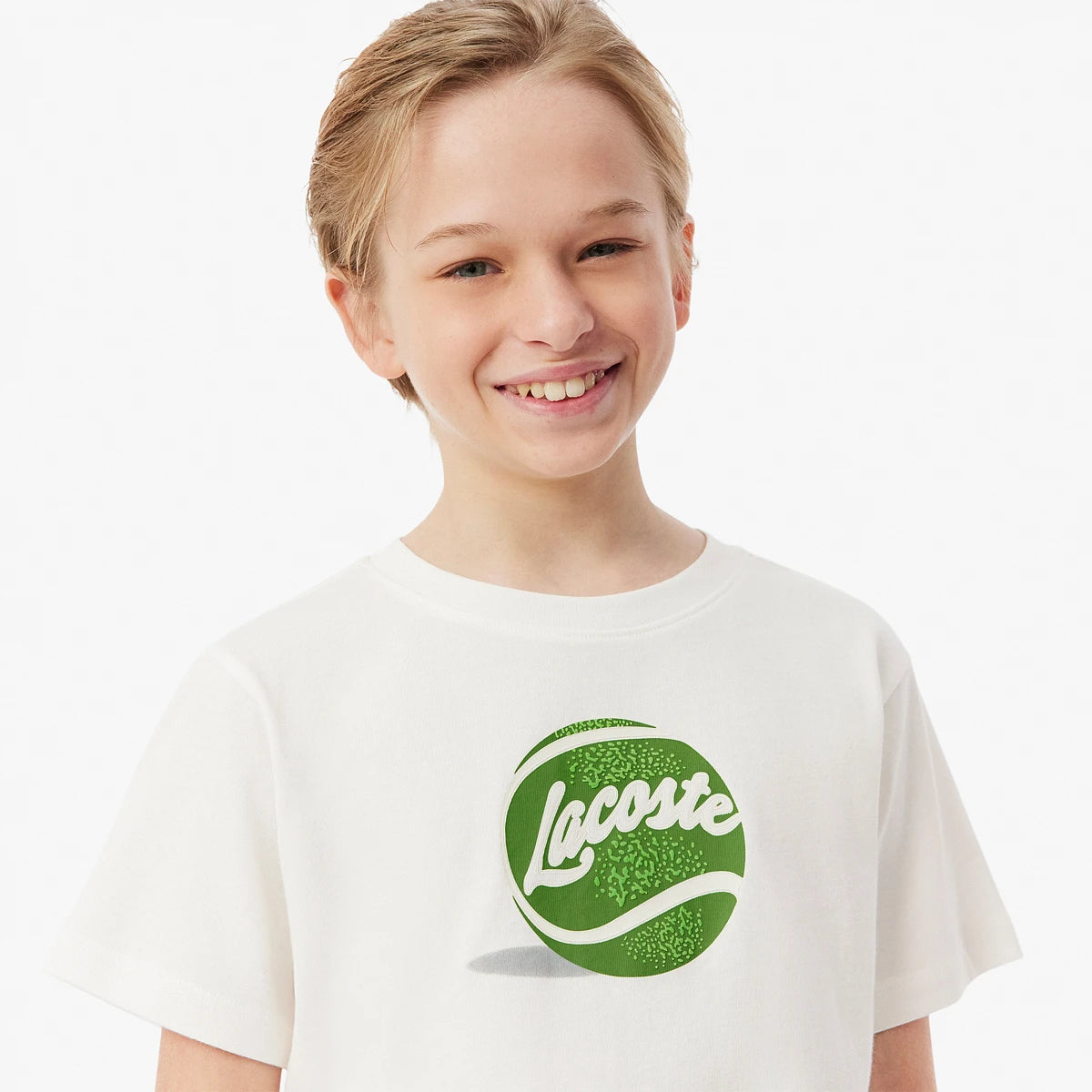 CAMISETA LACOSTE JUNIOR PELOTAS