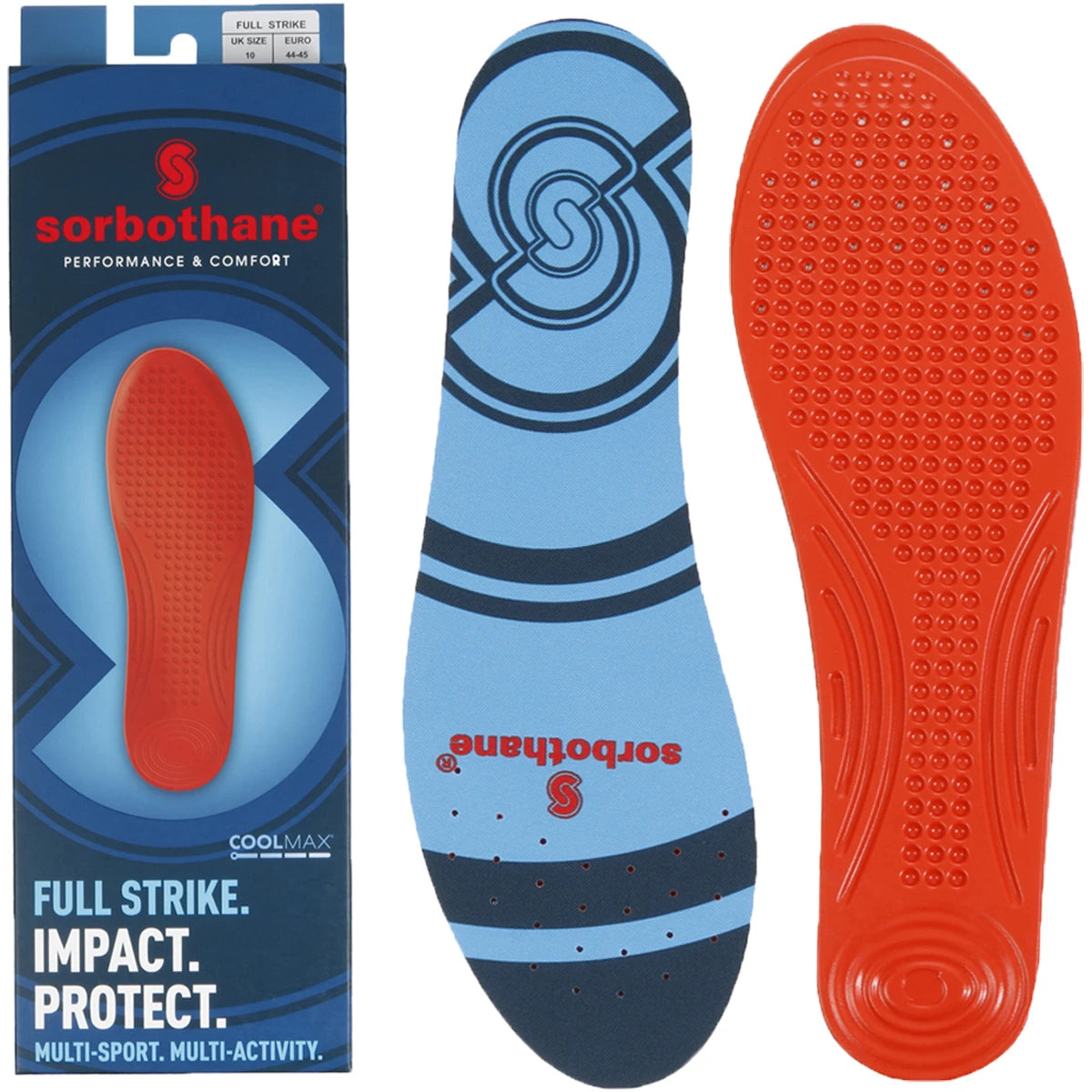 SUELAS INTEGRALES SORBOTHANE FULL STRIKE