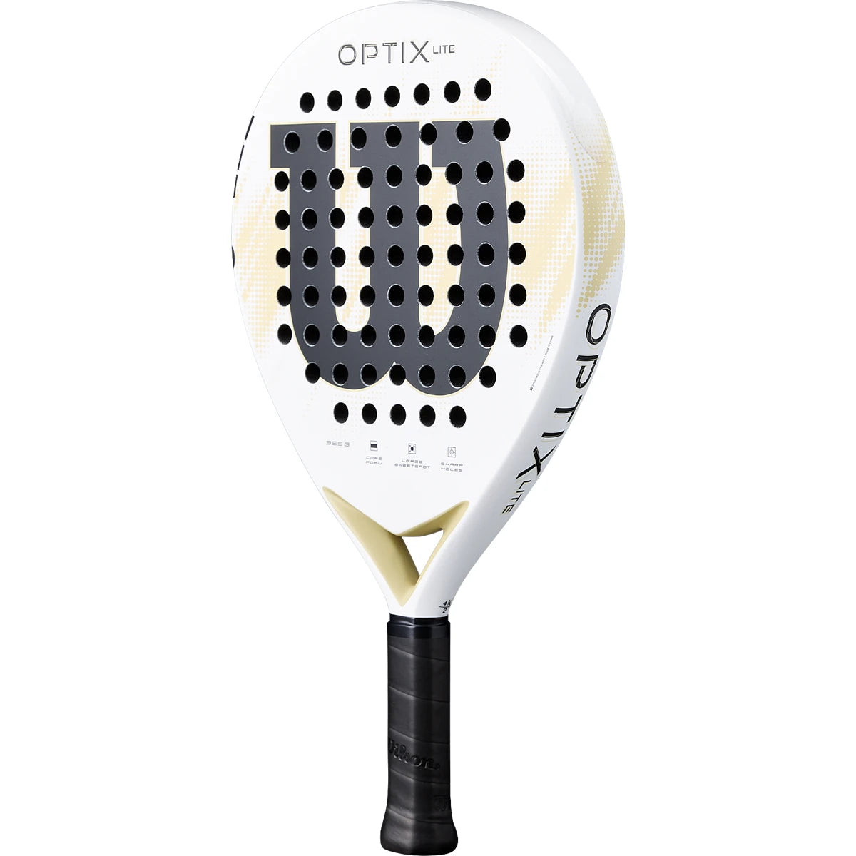 RAQUETA DE PÁDEL WILSON OPTIX V2 LITE WHITE