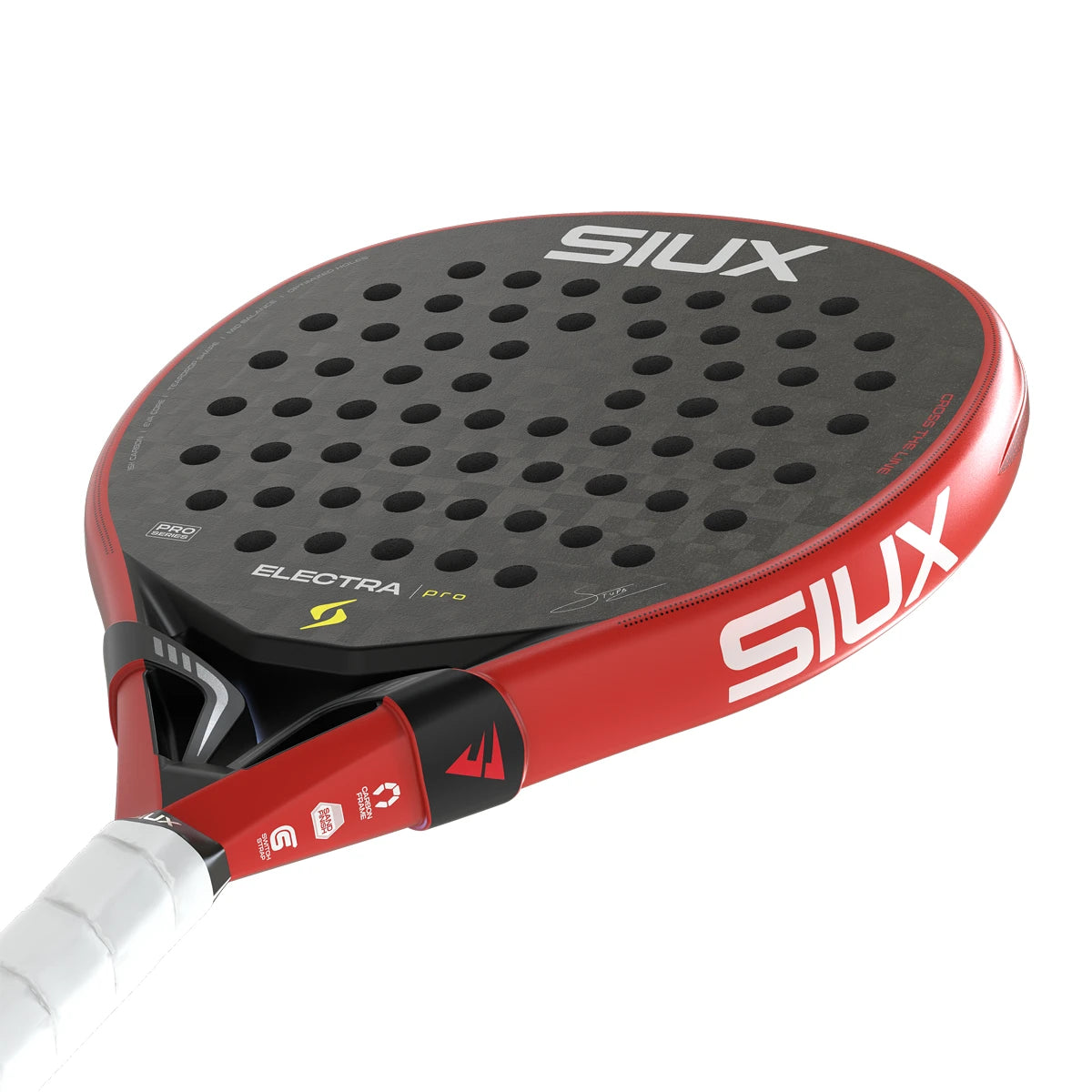 Raqueta Test de Pádel Siux Electra Pro 2026 Fire Red