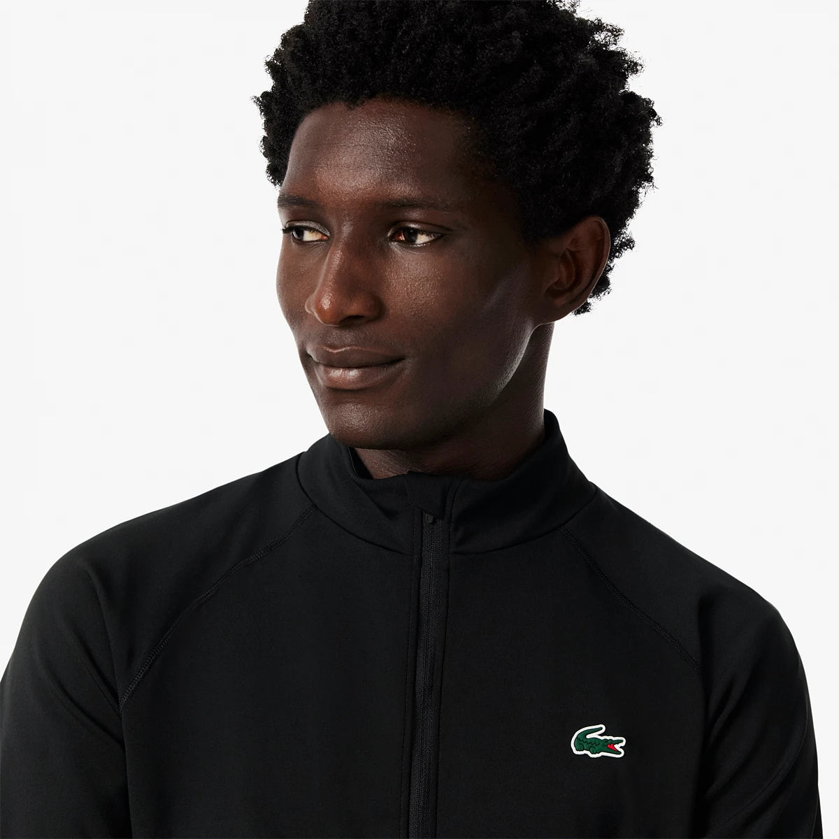 SUDADERA LACOSTE ESSENTIALS MANGAS LARGAS CREMALLERA COMPLETA