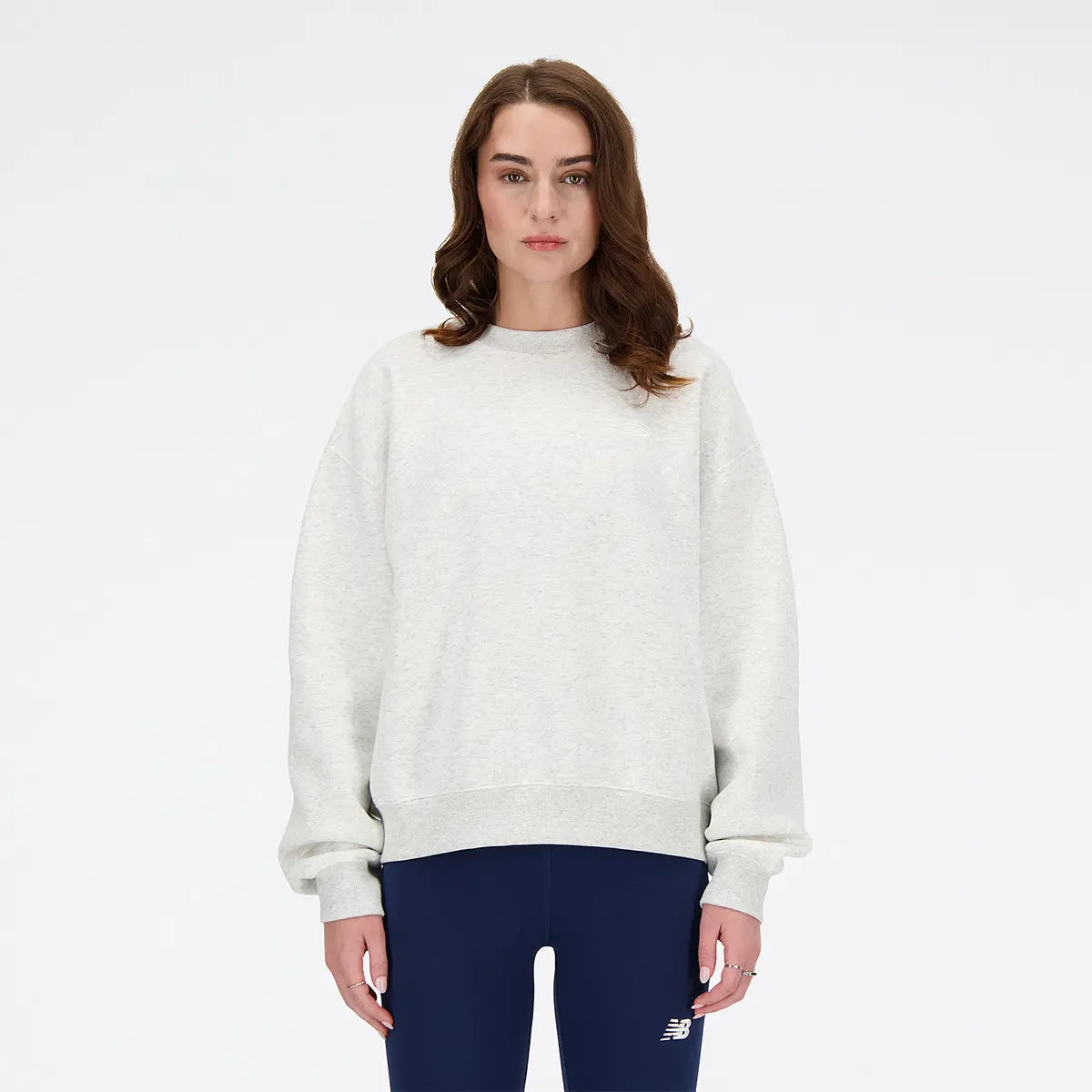 SUDADERA NEW BALANCE MUJER FLEECE CREW
