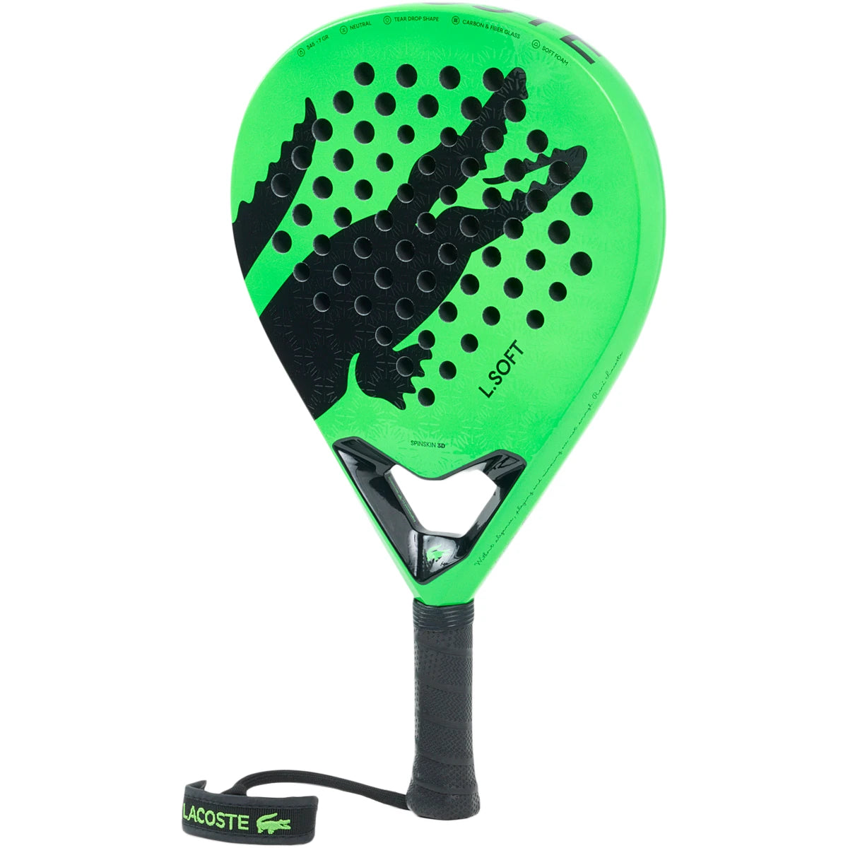 RAQUETA DE PÁDEL LACOSTE L-SOFT