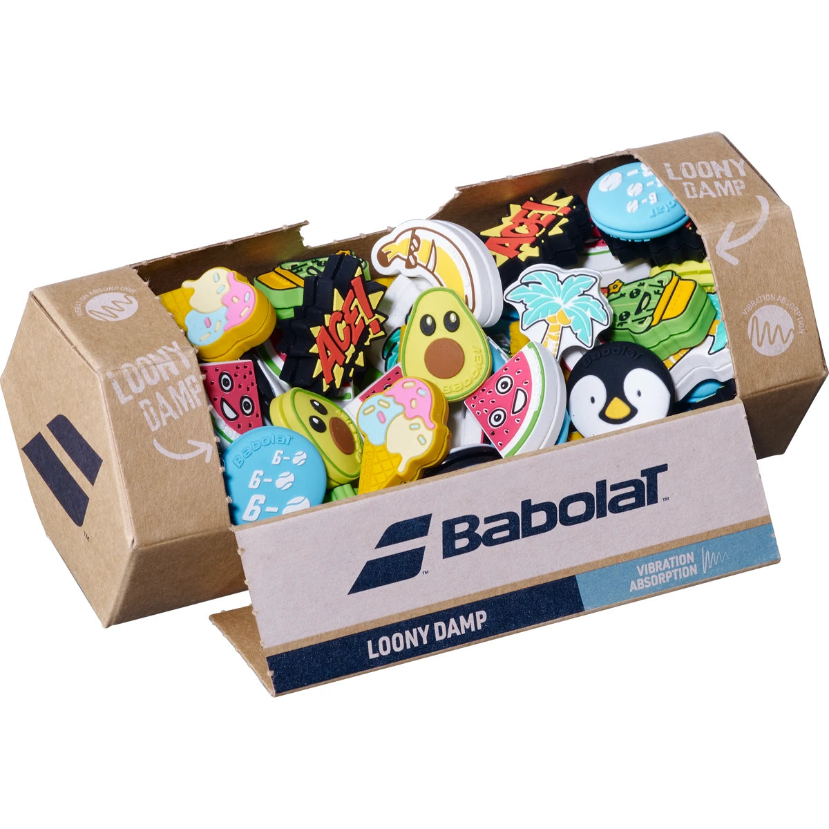 CAJA DE 75 ANTIVIBRADORES BABOLAT LOONY DAMP