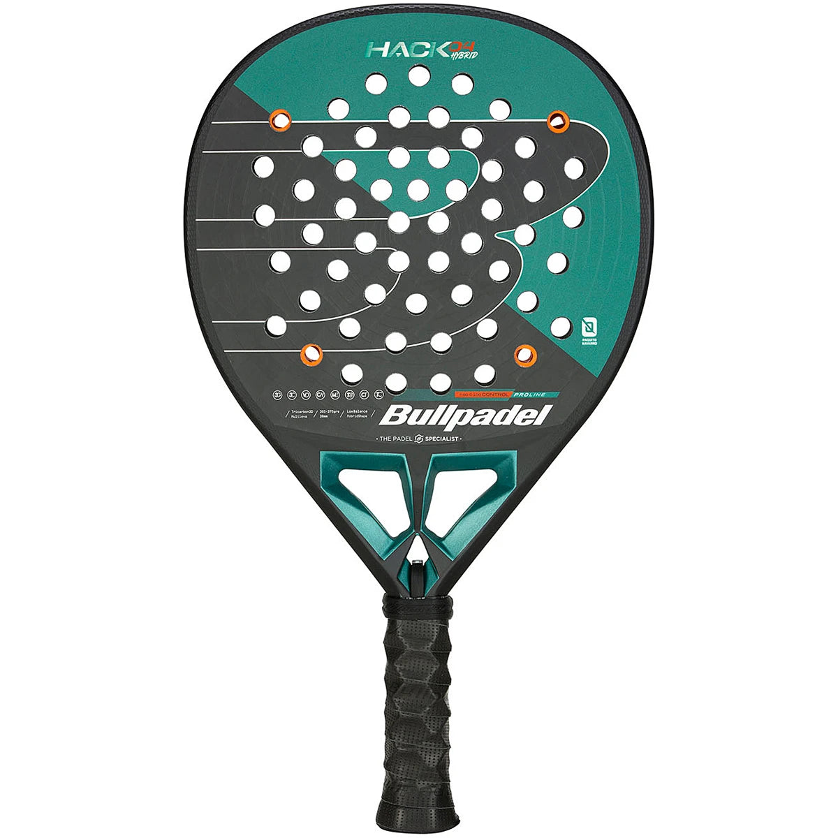 RAQUETA PADEL BULLPADEL HACK 04 HYBRID 2025