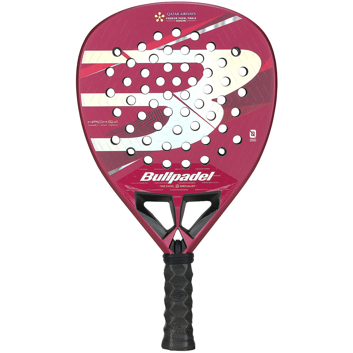 RAQUETA PADEL BULLPADEL HACK 04 TOUR FINALS 25