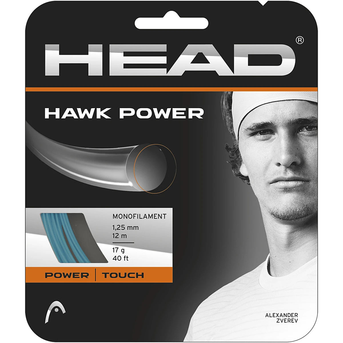 CORDAJE HEAD HAWK POWER (12 METROS)