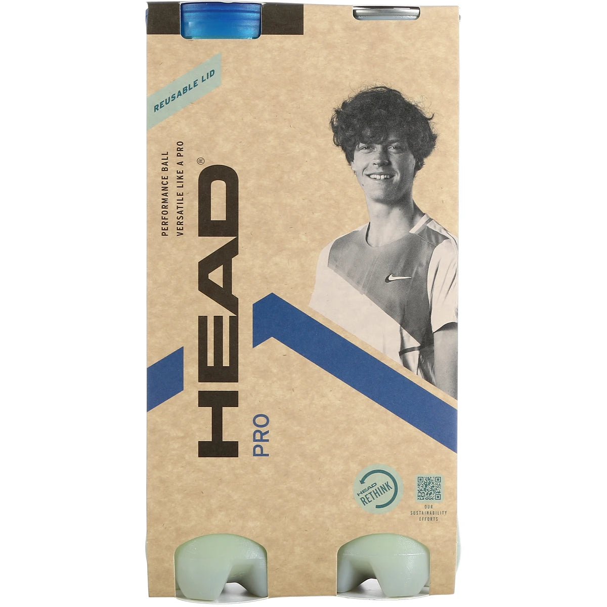 BIPACK DE 4 PELOTAS HEAD PRO