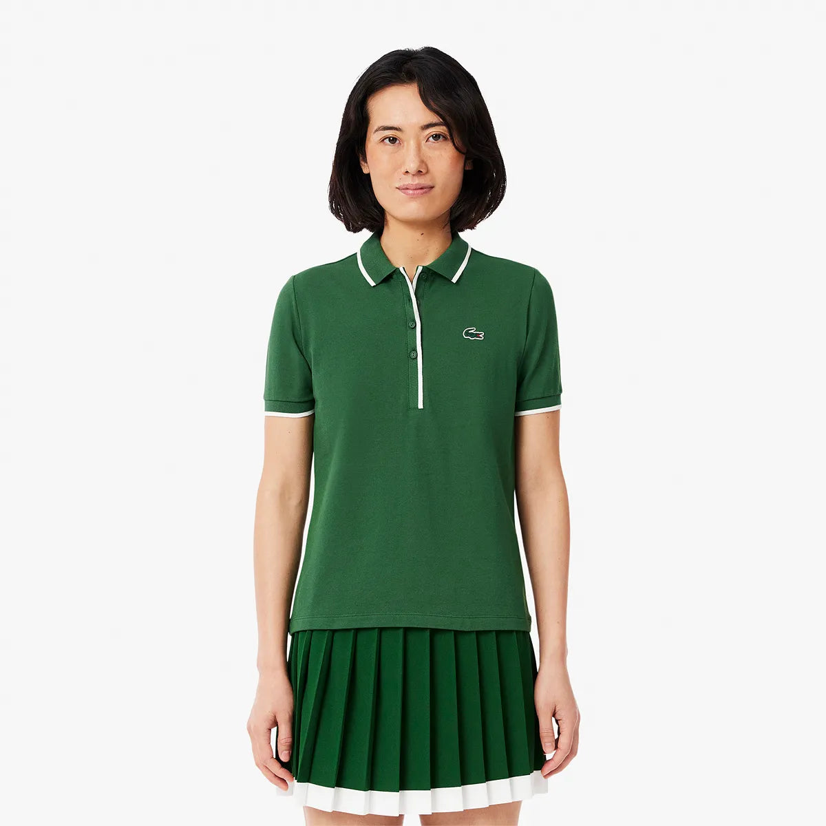 POLO LACOSTE MUJER HERITAGE