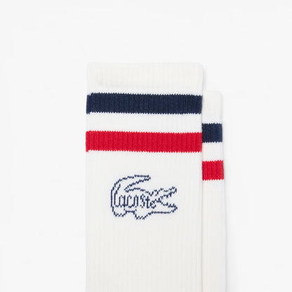3 PARES DE CALCETINES LACOSTE CORE PERFORMANCE FRANCE