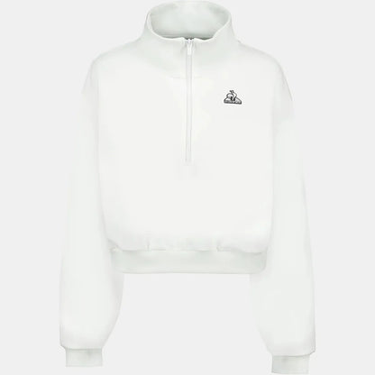 SUDADERA LE COQ SPORTIF MUJER HERITAGE 1/2 CREMALLERA