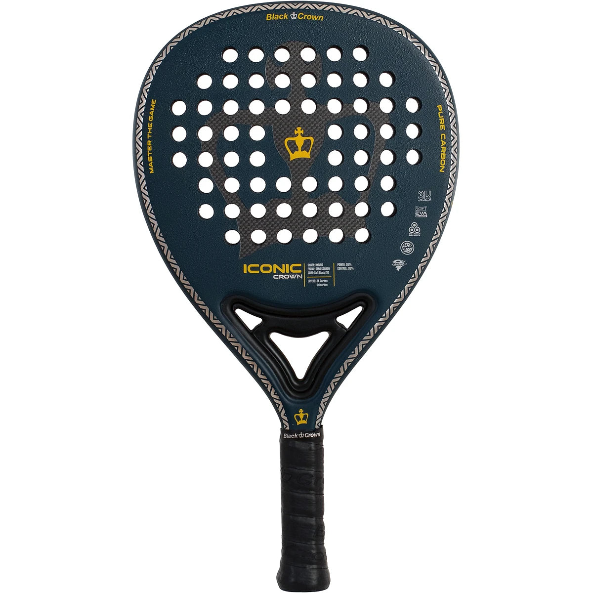 RAQUETA DE PÁDEL BLACK CROWN ICONIC CROWN