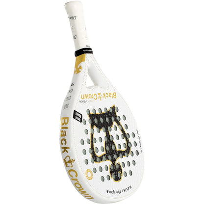 RAQUETA DE PÁDEL BLACK CROWN PITON WHITE