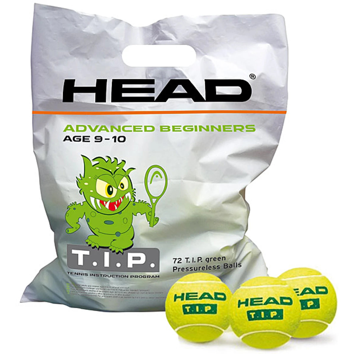 SOBRES DE 72 PELOTAS HEAD TIP GREEN