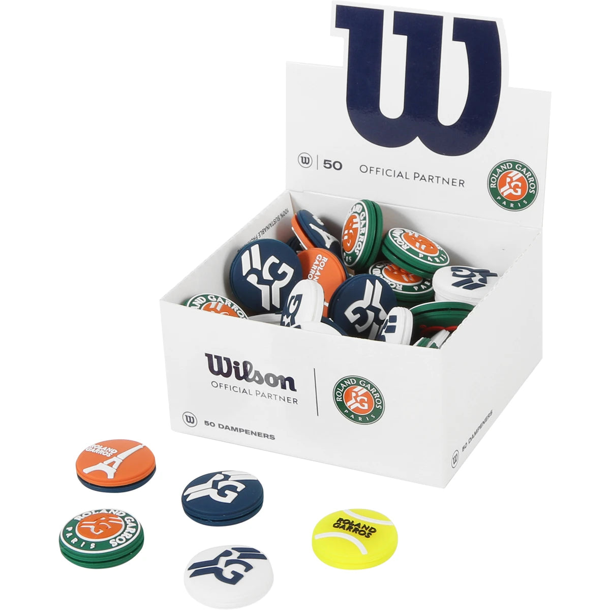 BOWL 50 ANTIVIBRADORES WILSON ROLAND GARROS VIBRA COLLECTION