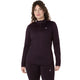 CAMISETA ASICS MUJER CORE MANGA LARGA 1/2 CREMALLERA