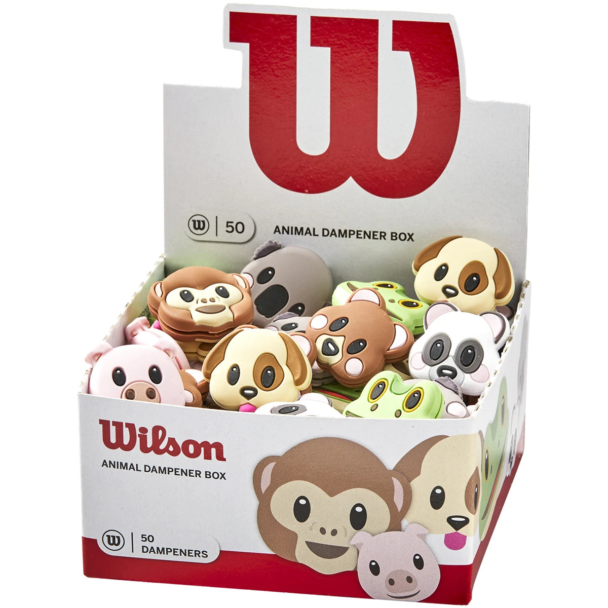 CAJA DE 50 ANTIVIBRADORES WILSON ANIMALES