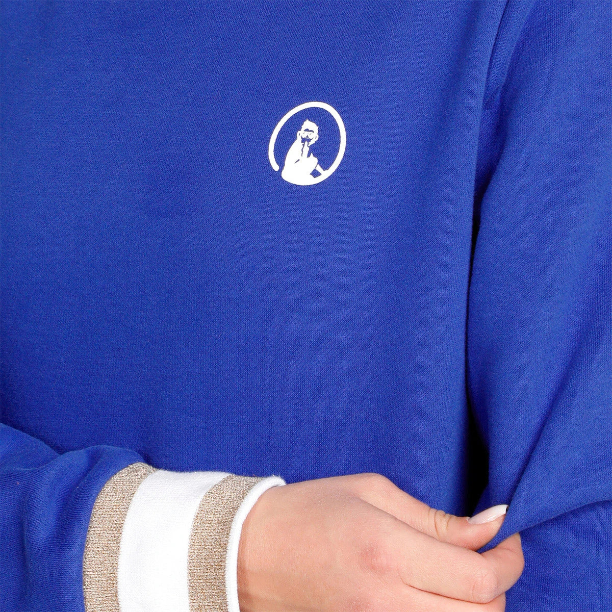 SUDADERA QUIET PLEASE MUJER RETRO