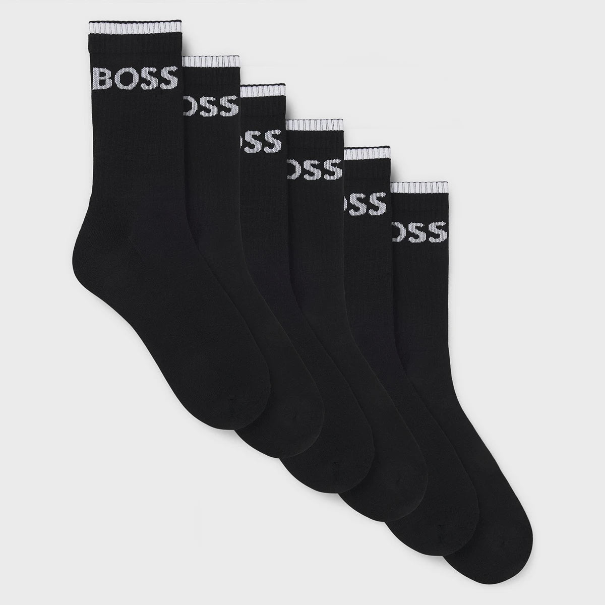 6 Pares de Calcetines Boss Stripe