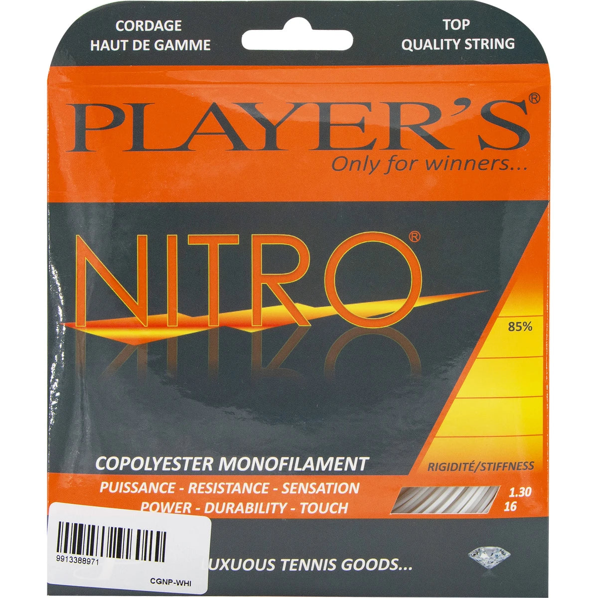 CORDAJE PLAYER'S NITRO (12 METROS)