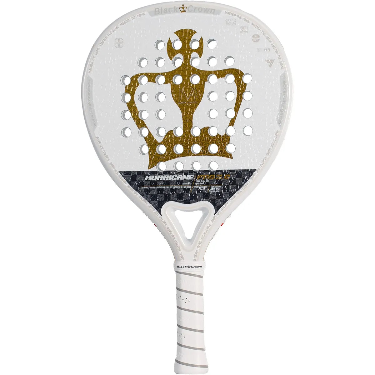 RAQUETA DE PÁDEL BLACK CROWN HURRICANE PRO 3.0