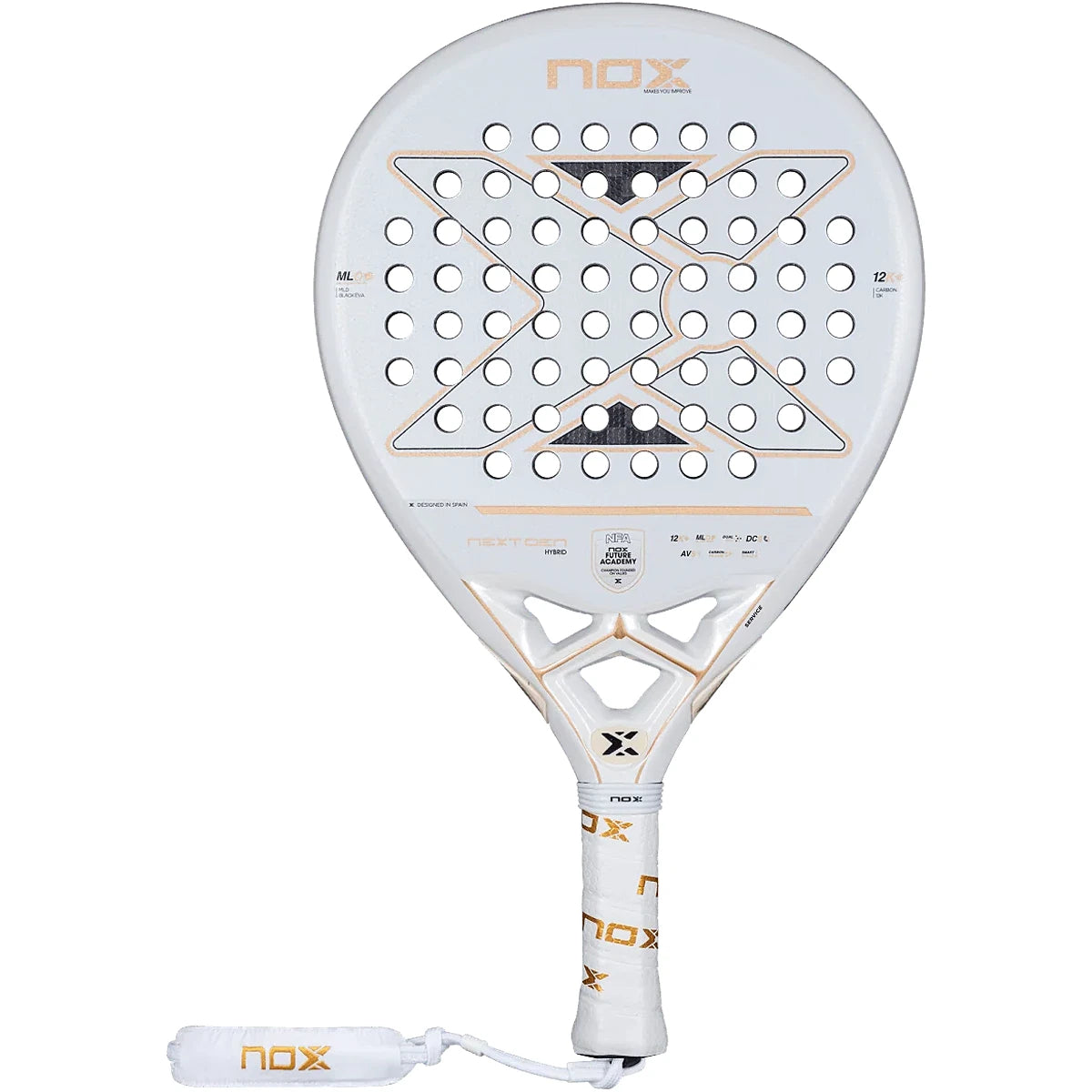 RAQUETA DE PÁDEL NOX NEXTGEN PRO HYBRID 12K NFA SERIES