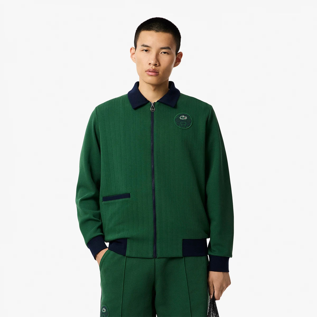 CHAQUETA LACOSTE HERITAGE ALGODÓN