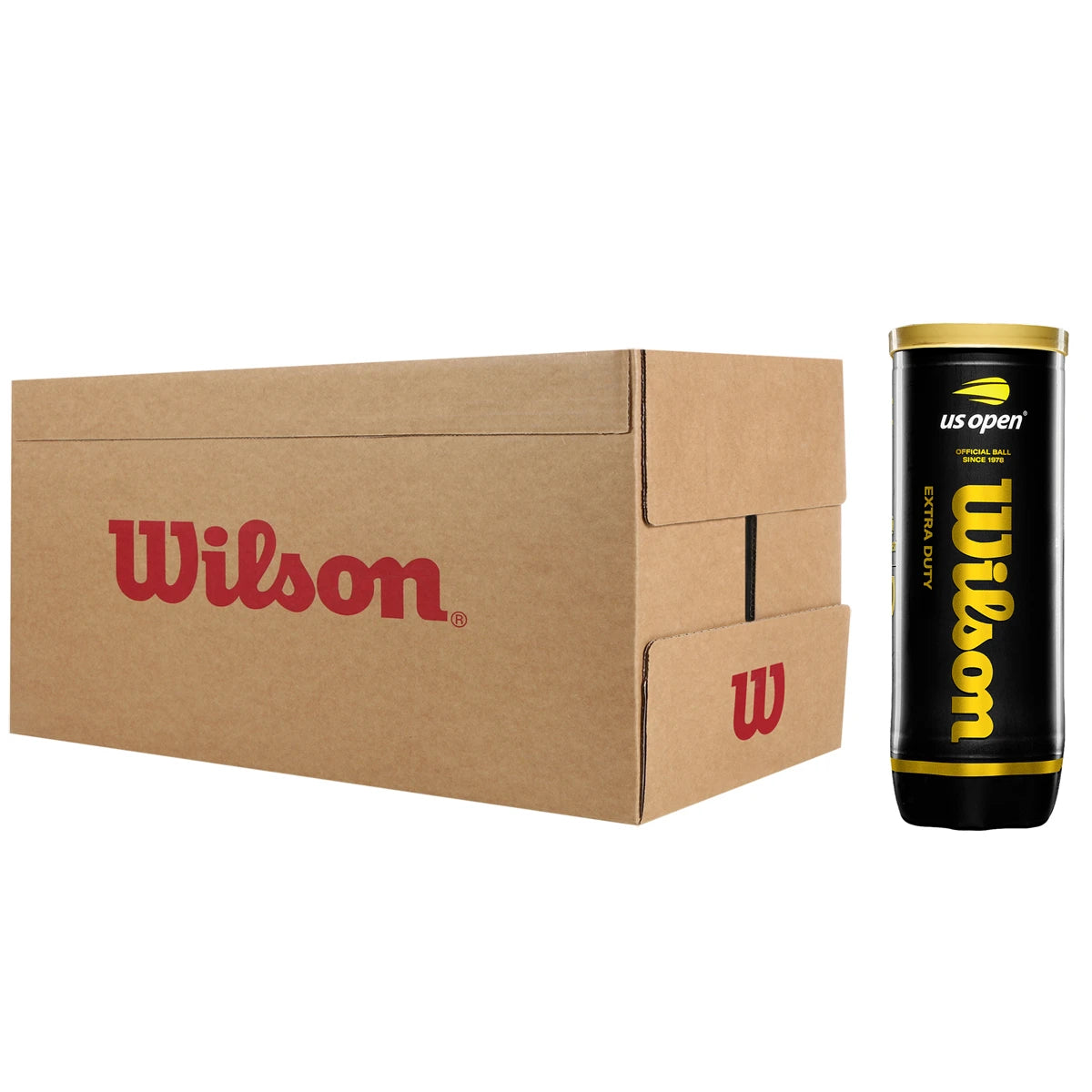 CAJA DE 24 TUBOS DE 3 PELOTAS WILSON US OPEN