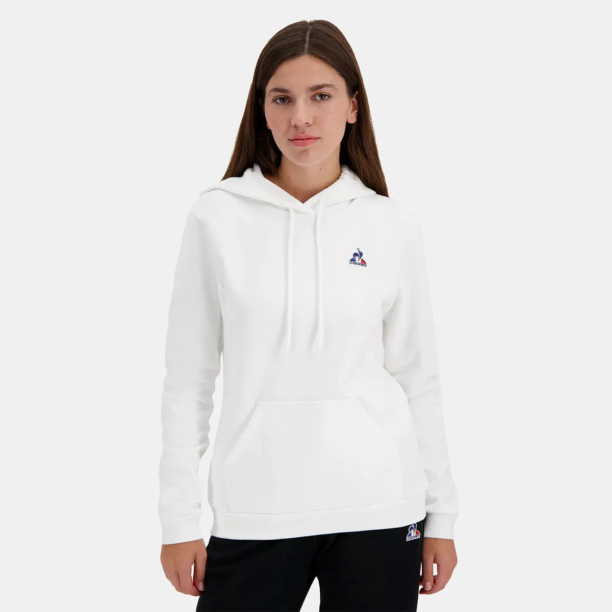 SUDADERA LE COQ SPORTIF MUJER ESENCIAL CON CAPUCHA