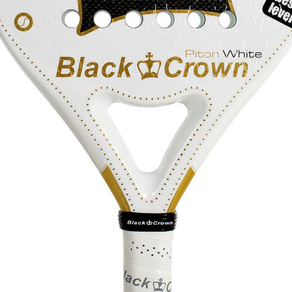 RAQUETA DE PÁDEL BLACK CROWN PITON WHITE