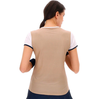 CAMISETA LOTTO MUJER TECH V - D1