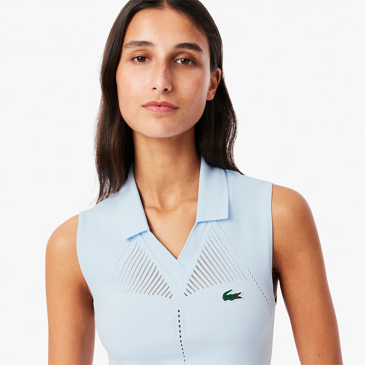 CAMISETA DE TIRANTES LACOSTE MUJER ATHLETE EURO CLAY