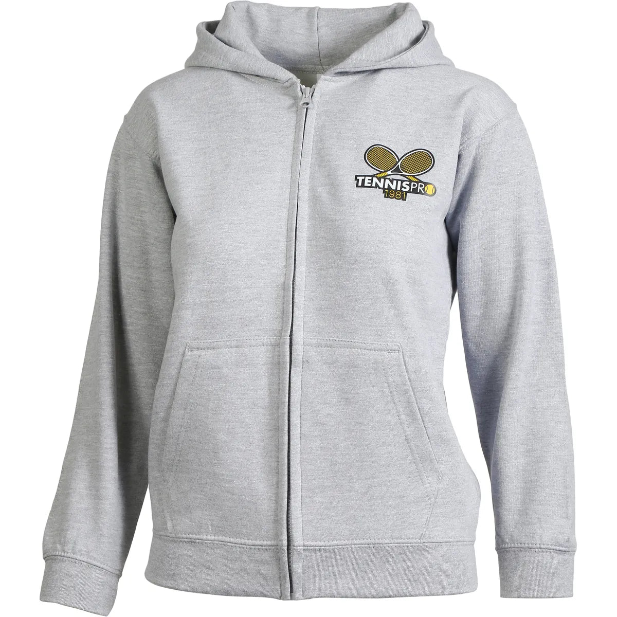 SUDADERA TENISPRO JUNIOR CON CAPUCHA Y CREMALLERA COMPLETA