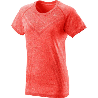 CAMISETA WILSON MUJER POWER SMLS CREW