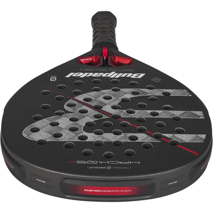 Raqueta Test Padel Bullpadel Hack 05 Hybrid 27