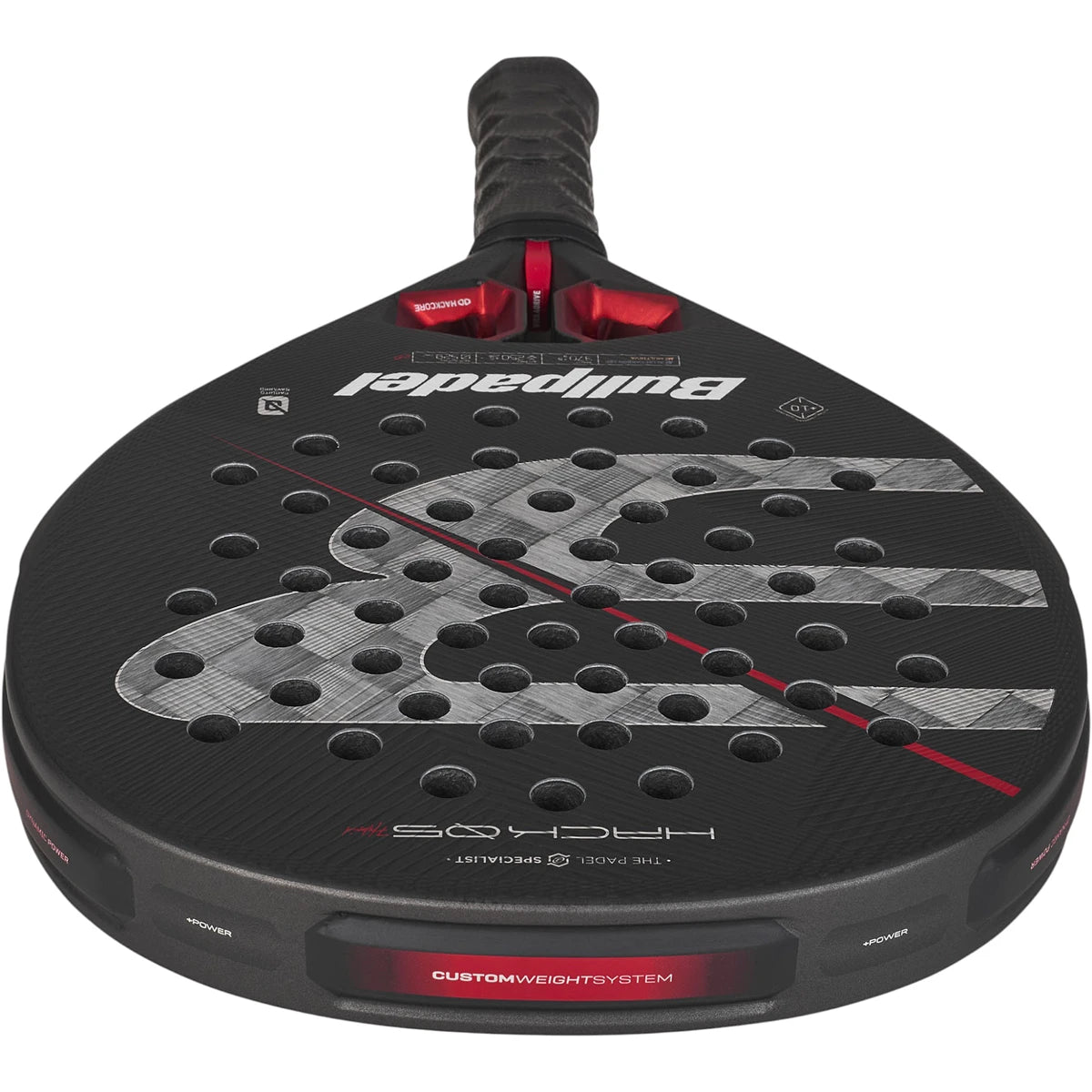 RAQUETA PADEL BULLPADEL HACK 05 HYBRID 27