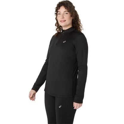 CAMISETA ASICS MUJER CORE MANGA LARGA 1/2 CREMALLERA