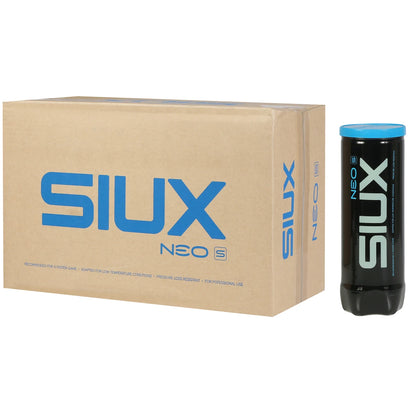 CAJA DE 24 TUBOS DE 3 PELOTAS DE PÁDEL SIUX NEO SPEED