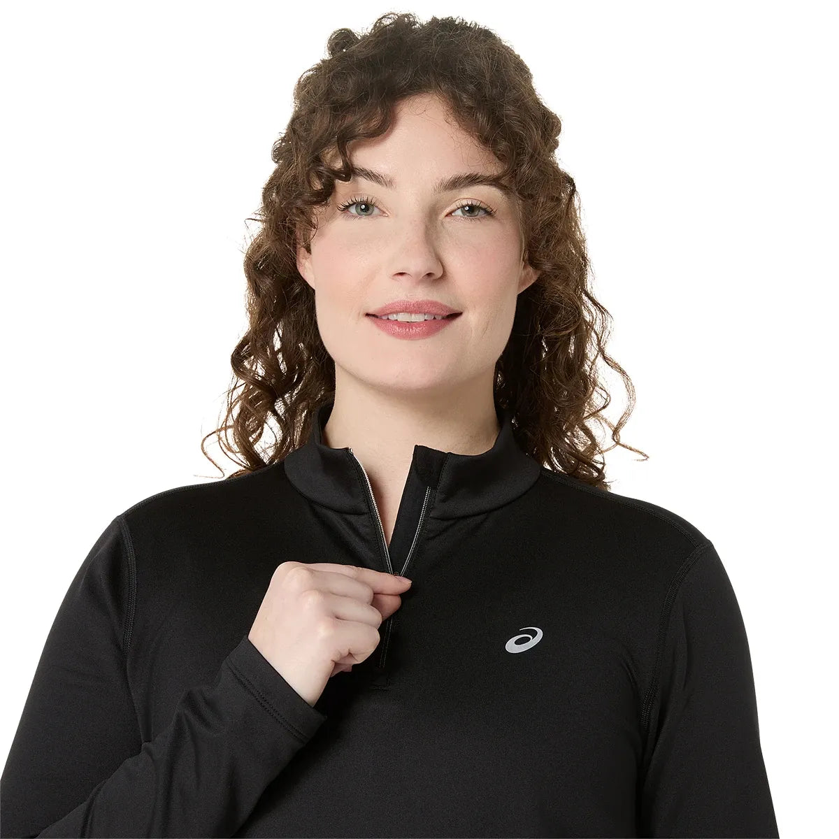 CAMISETA ASICS MUJER CORE MANGA LARGA 1/2 CREMALLERA