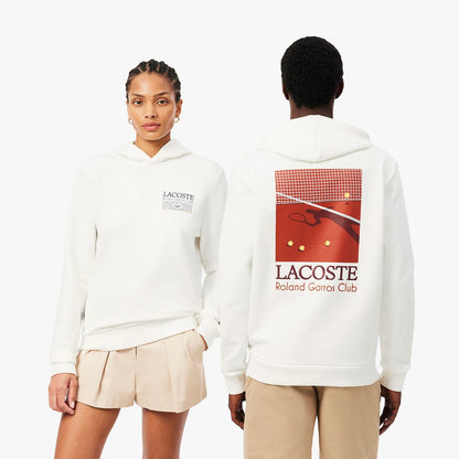 SUDADERA LACOSTE ROLAND GARROS CLUB GRÁFICA