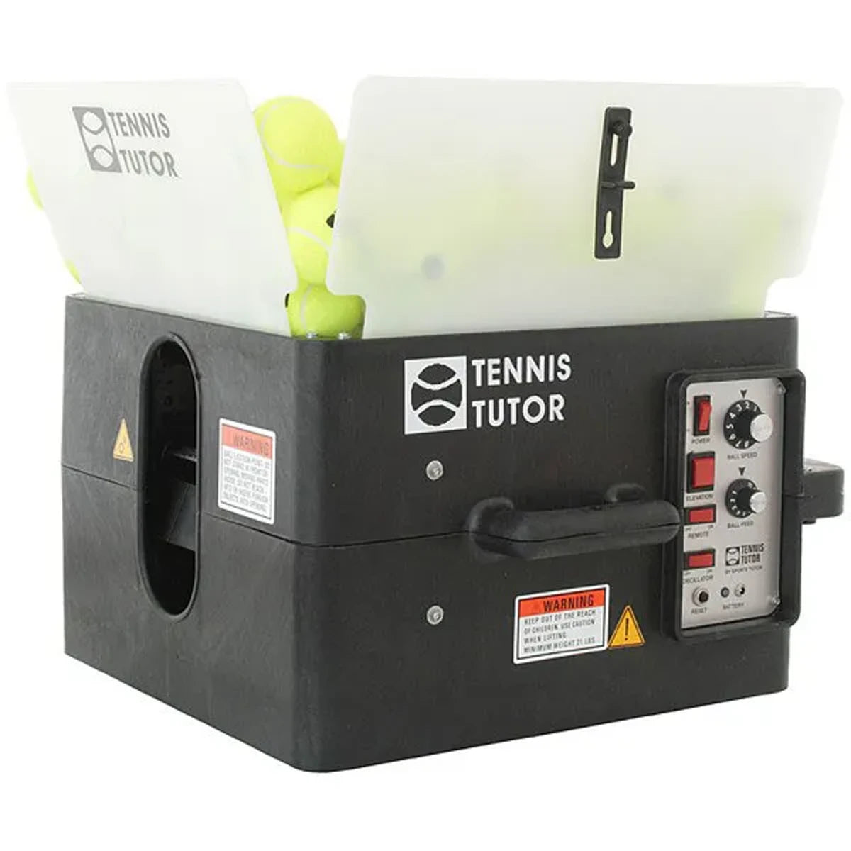 LANZADOR DE PELOTAS TUTOR 2 A BATERÍA REACONDICIONADO